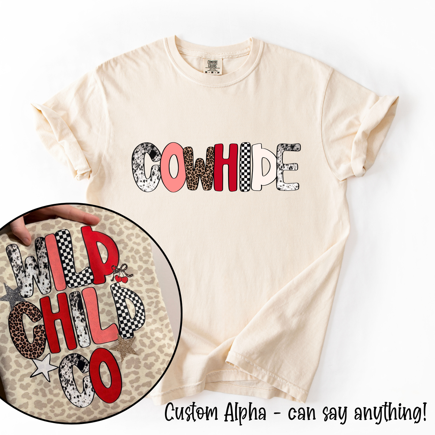 Cowhide Custom Alpha Tee