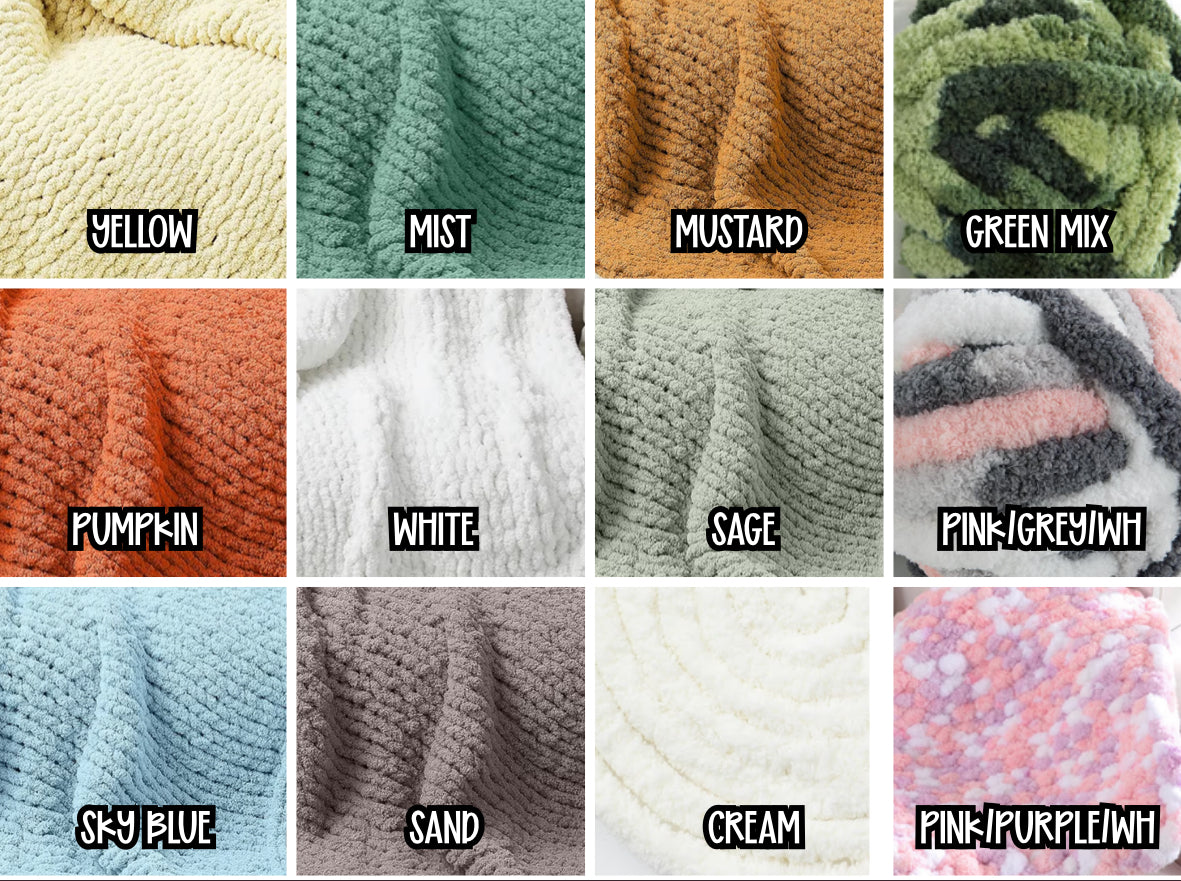 Chunky Knit Blanket