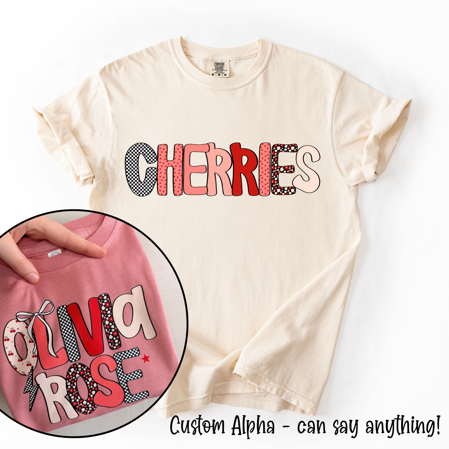 Cherries Custom Alpha Tee