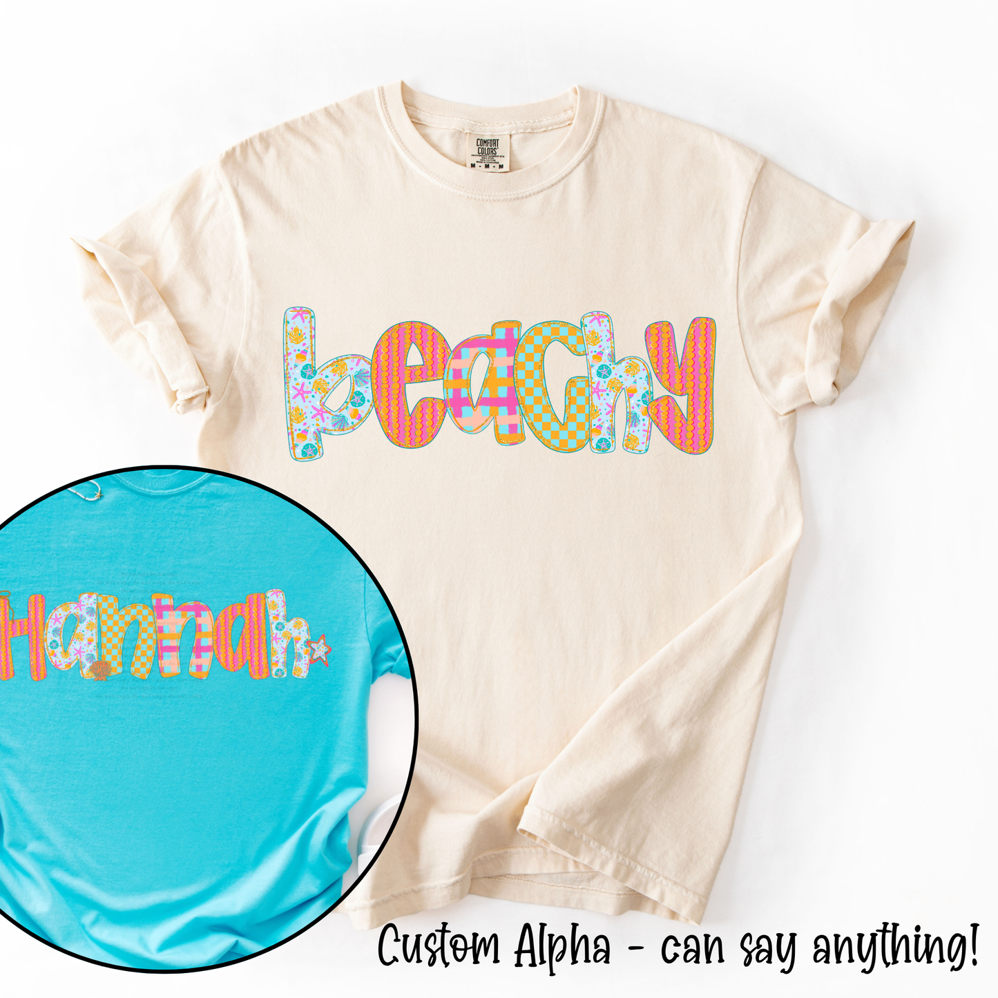 Beachy Custom Alpha Tee