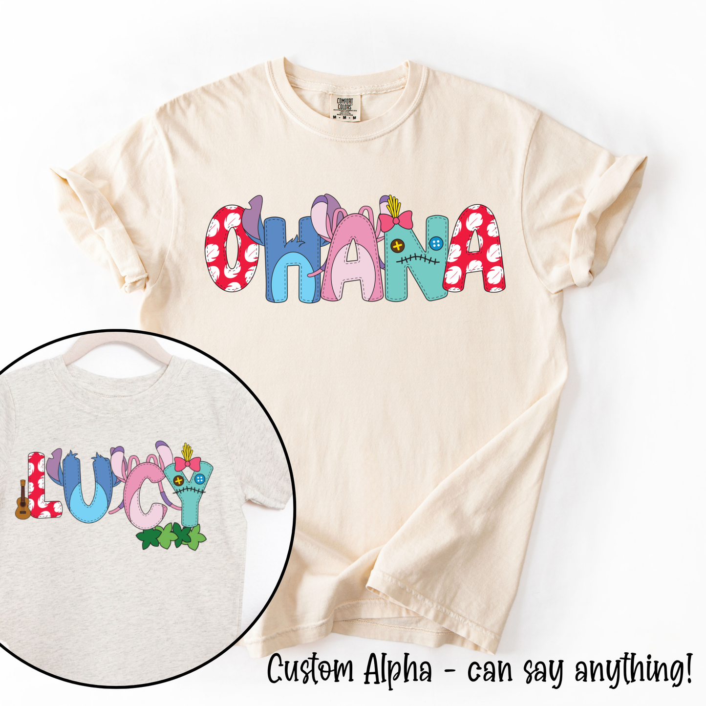 Ohana Custom Alpha Tee