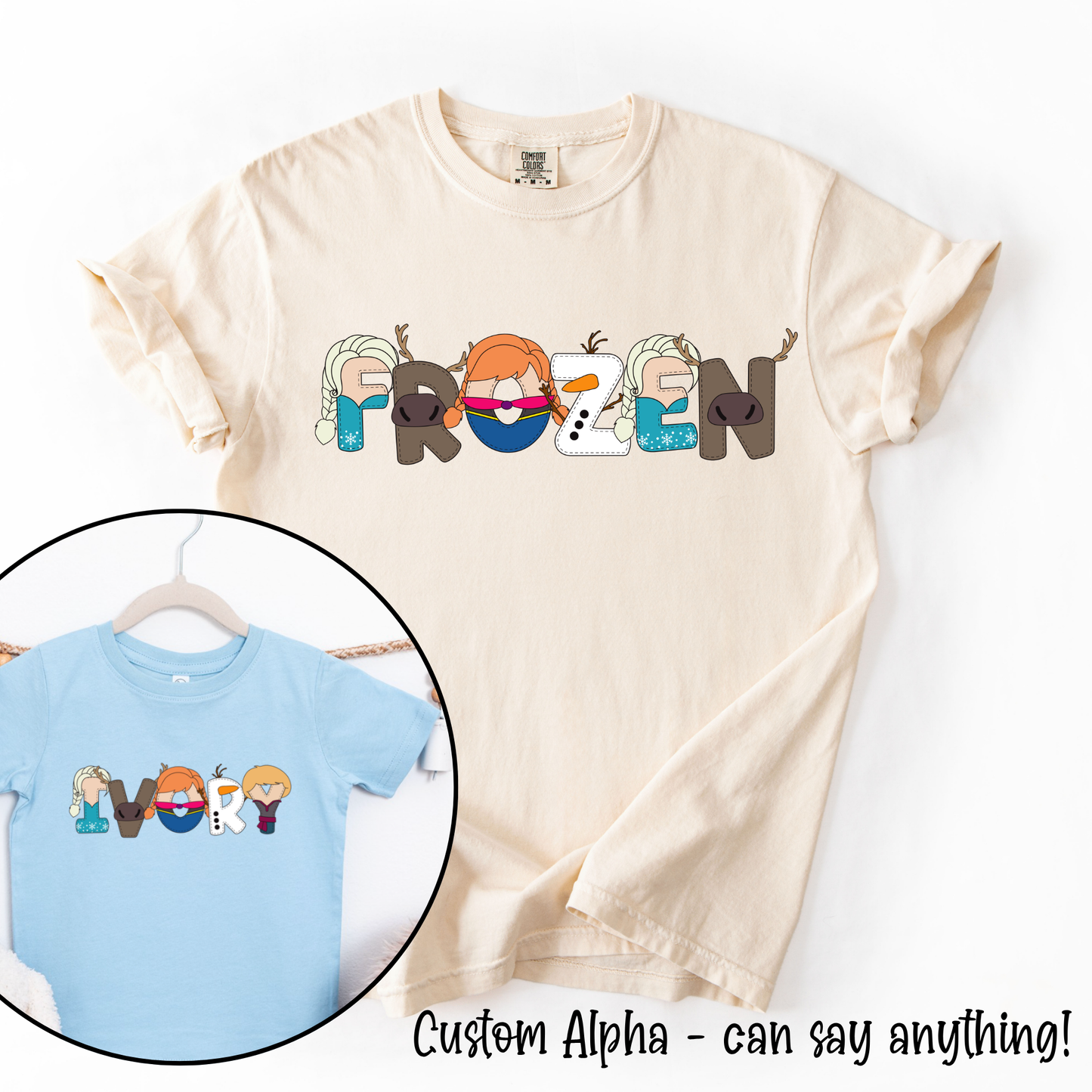 Frozen Custom Alpha Tee