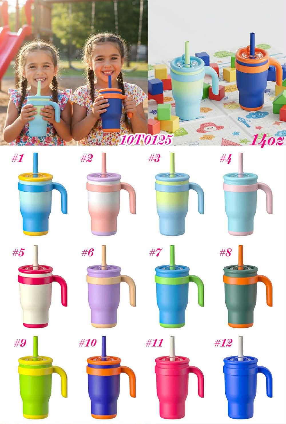 14oz Kid's Tumbler with Handle