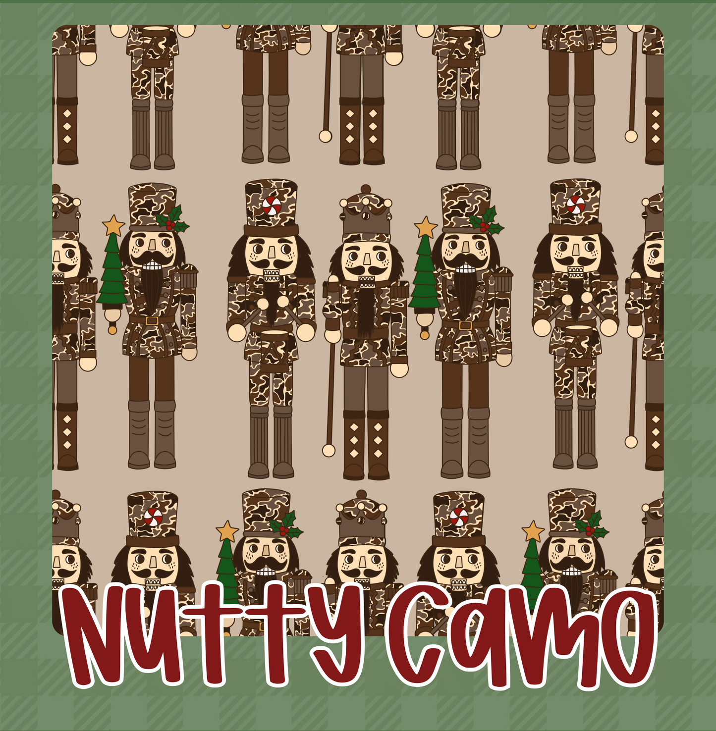 NUTTY CAMO | ONE LAST SLEIGH | ADULT STYLES