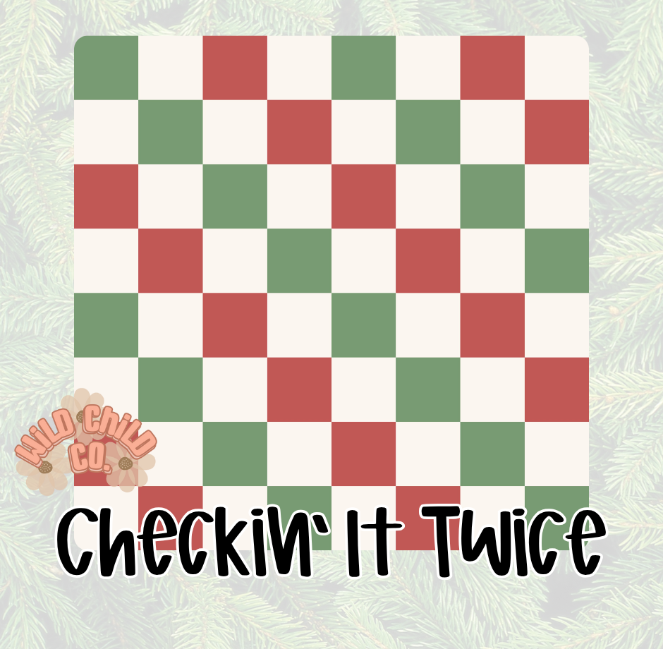 CHECKIN' IT TWICE | COZY CLAUS | KIDS DAY WEAR