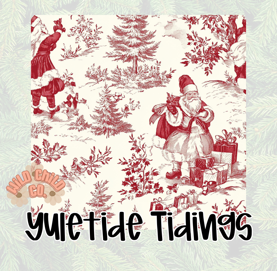 YULETIDE TOILE | COZY CLAUS | KIDS STYLES