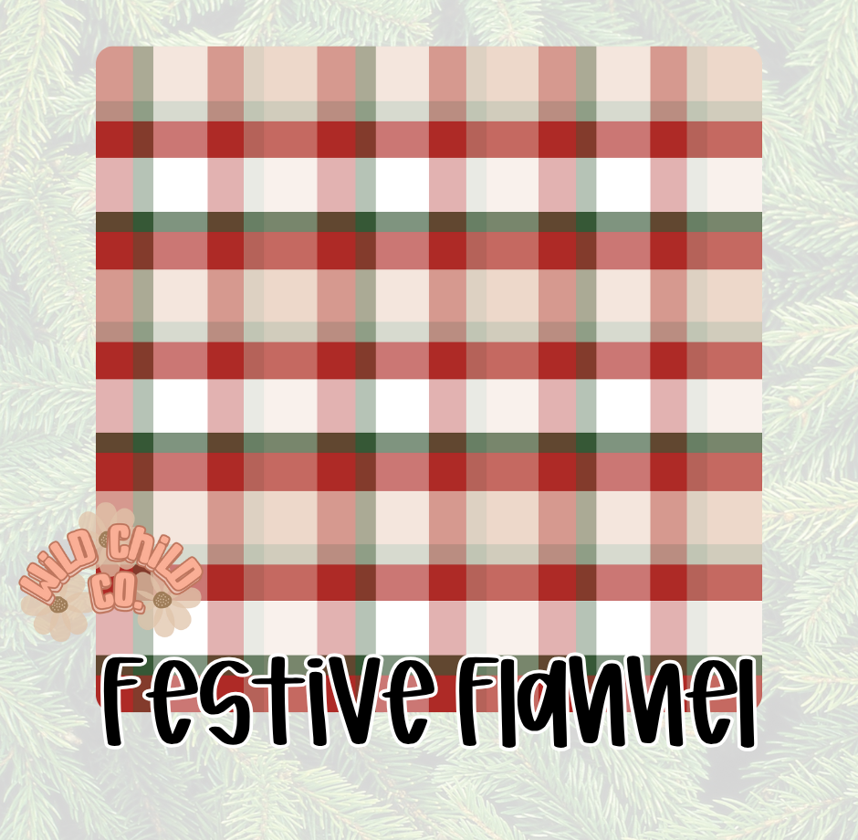 FESTIVE FLANNEL | COZY CLAUS | ADULT STYLES
