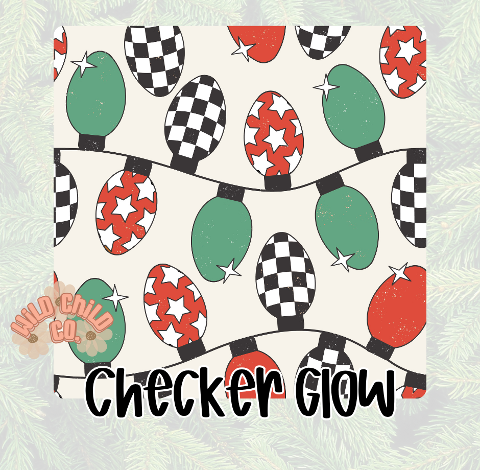 CHECKER GLOW | COZY CLAUS | KIDS STYLES