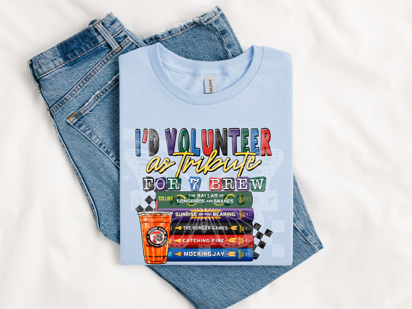 I'd Volunteer - leave shirt color in comments at checkout