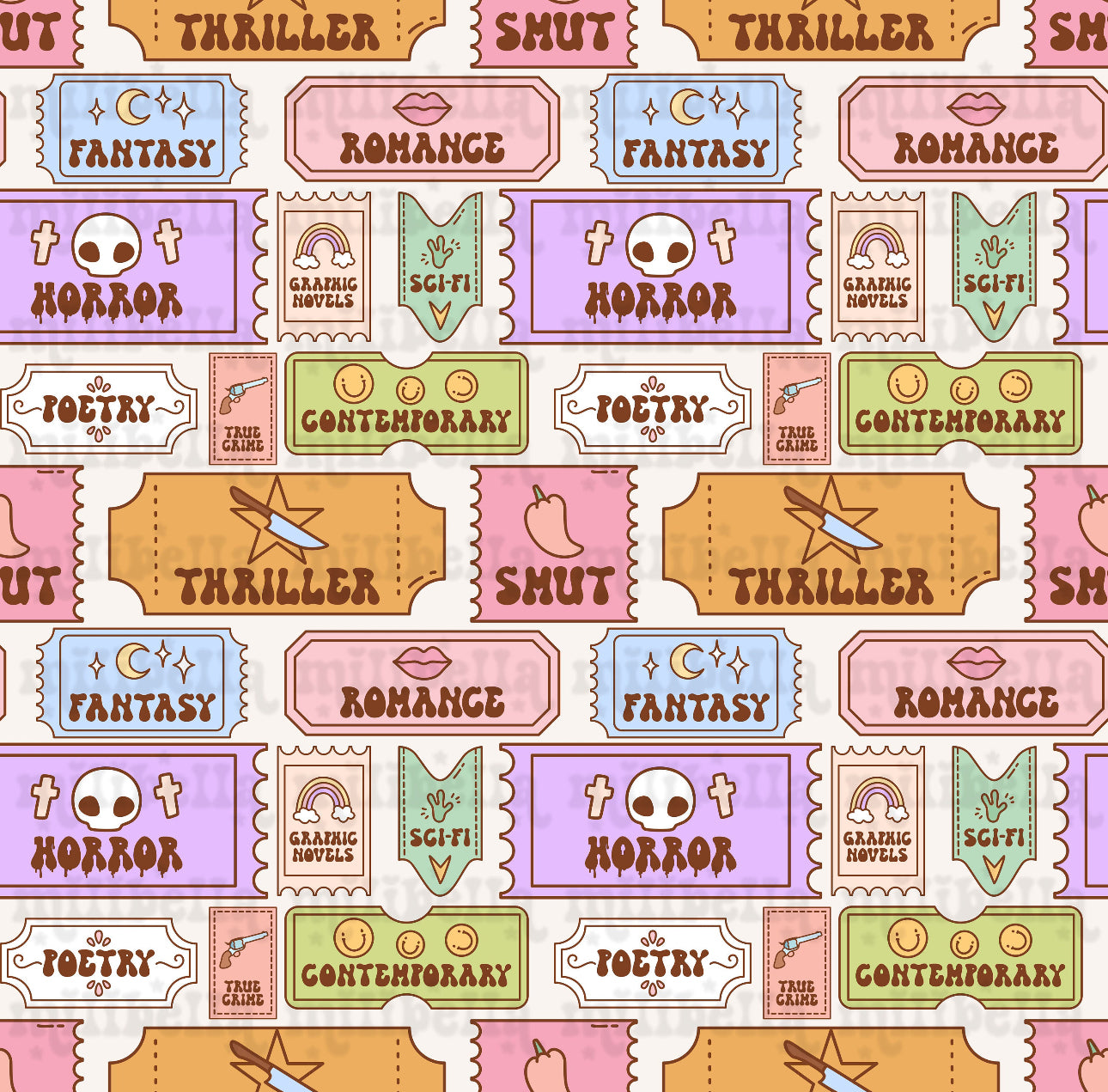 Book Blankie Throw