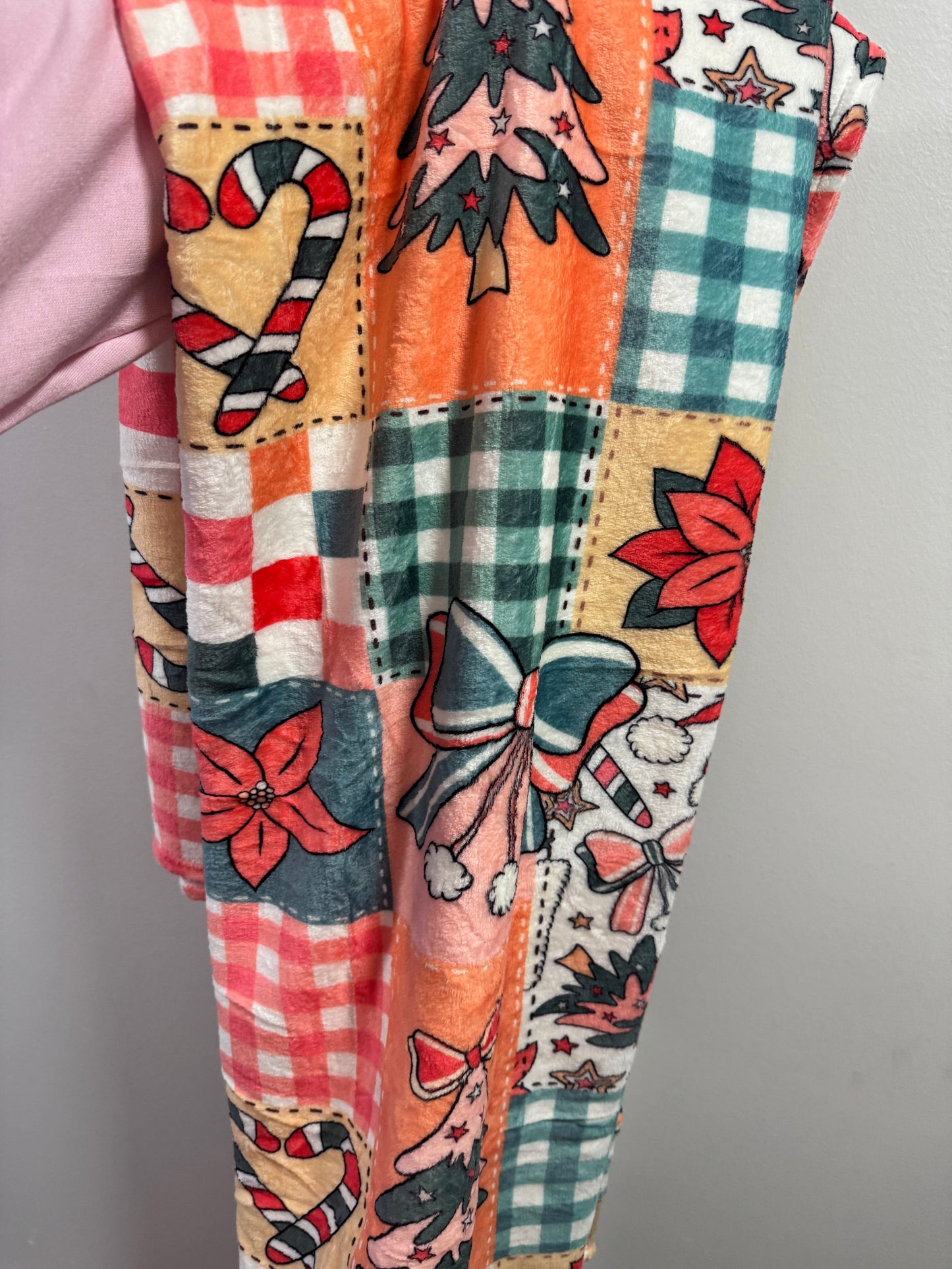 Christmas Patchwork 50x60 Blanket