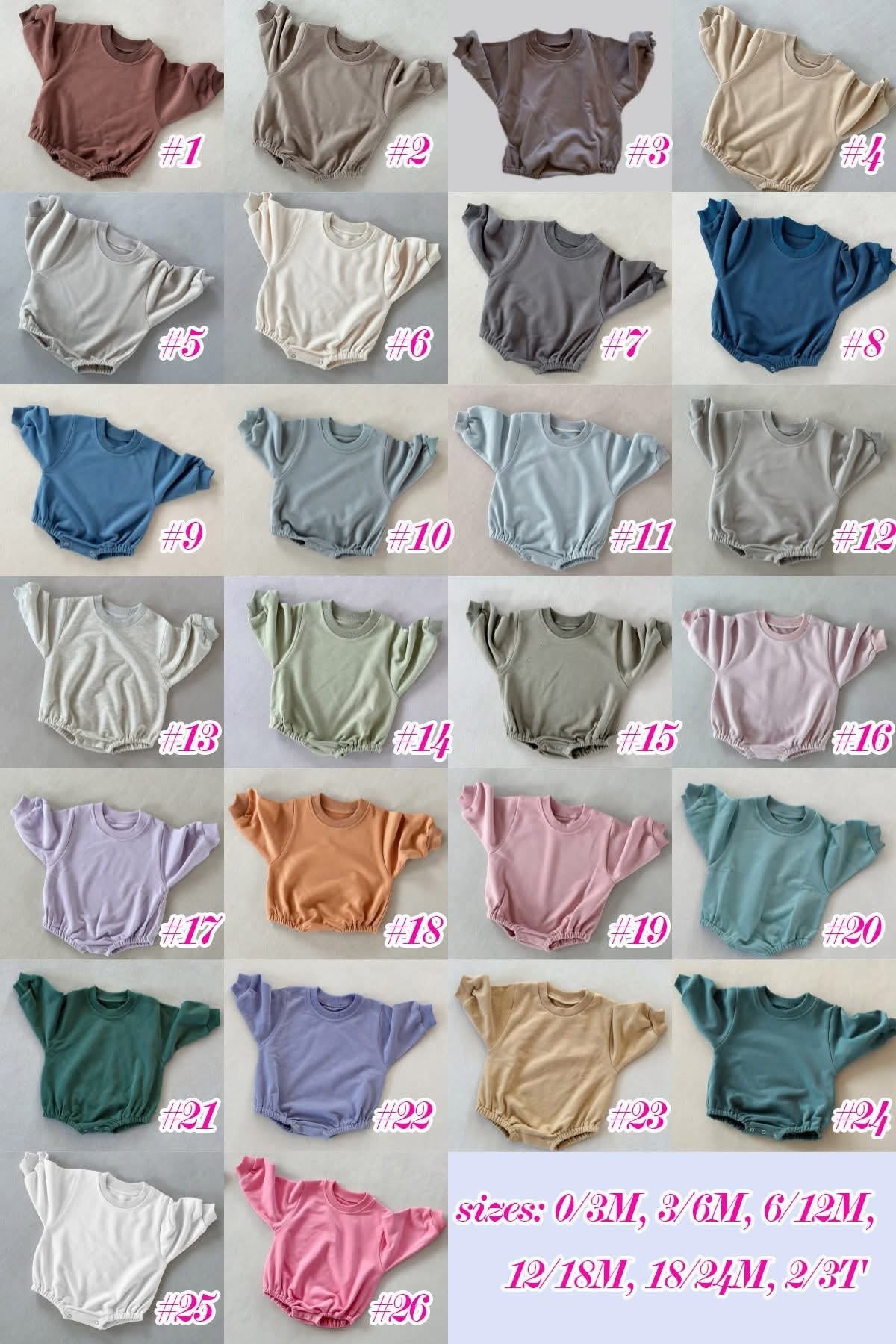 Bubble Rompers