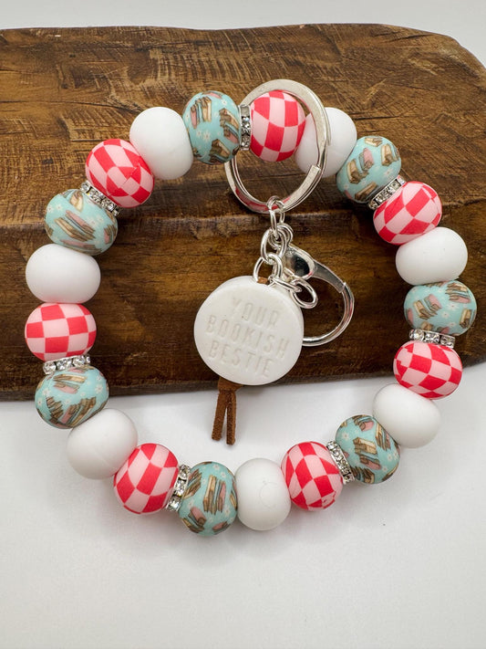 White Bestie Wristlet