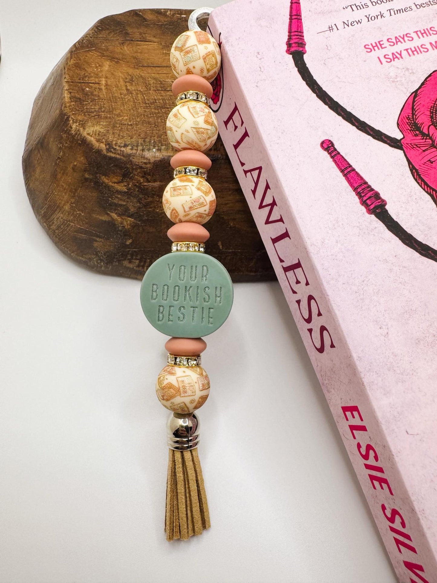 Green Bestie Bookmark