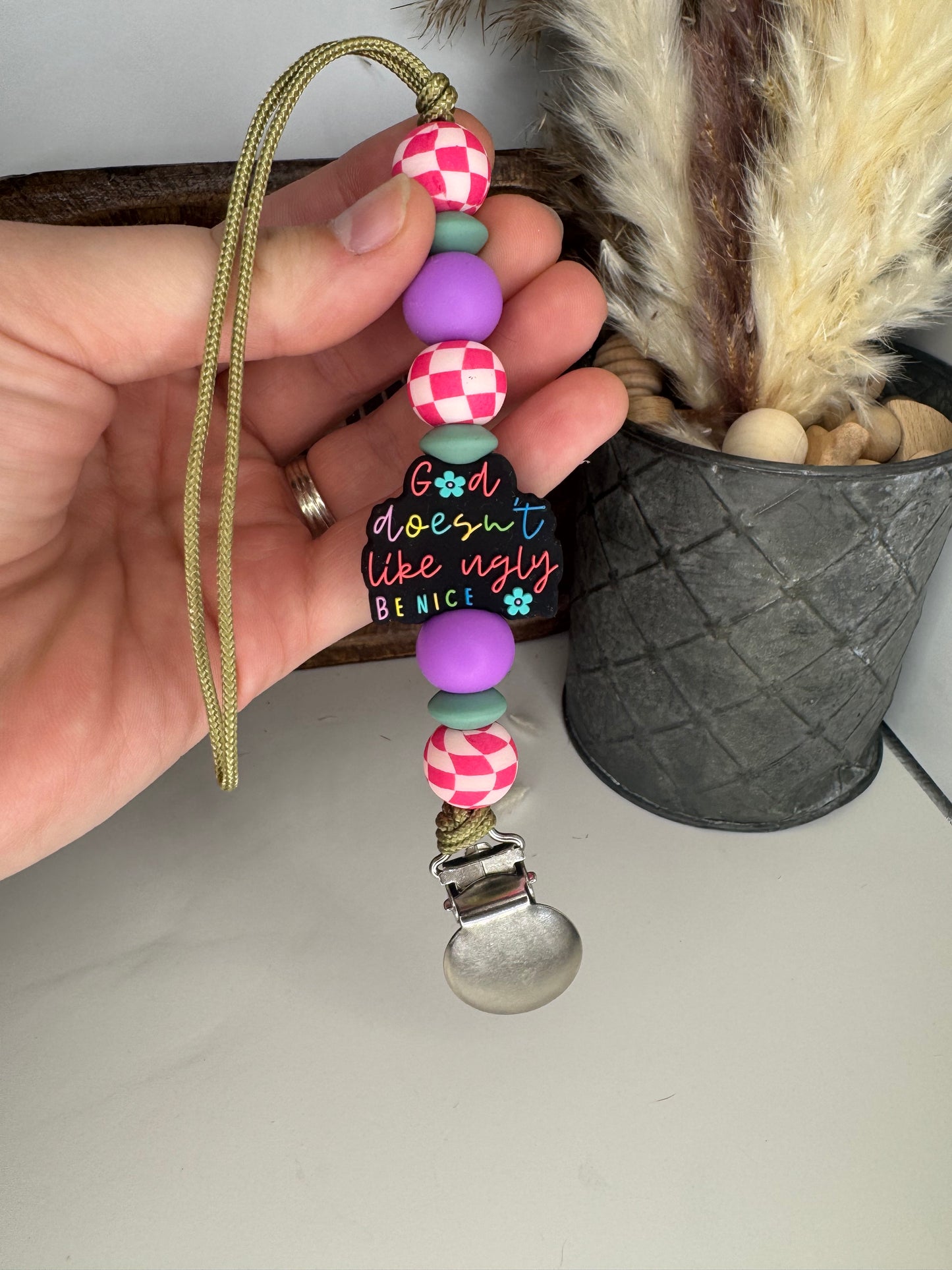Be Nice Paci Clip