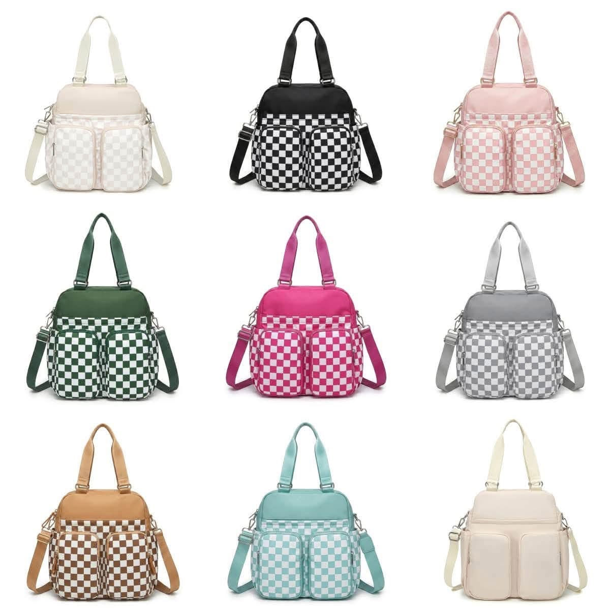 Check Mate Tote Bag