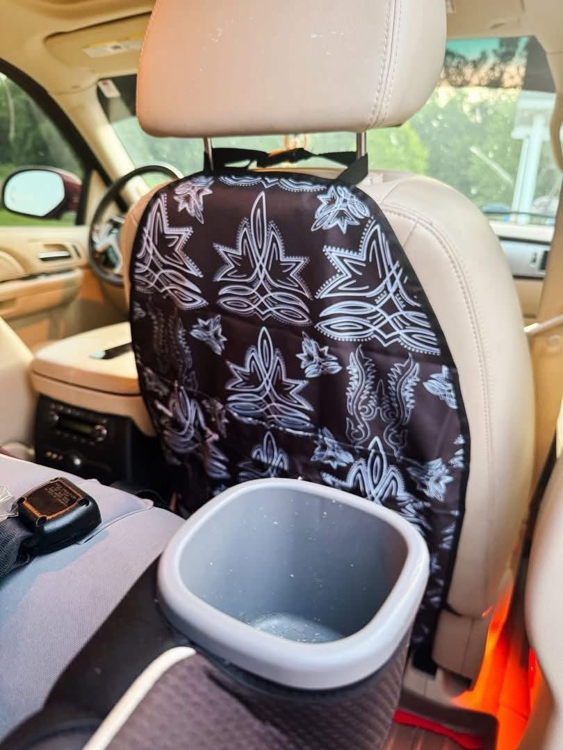 Car Seat Back Anti Kick Protection Set