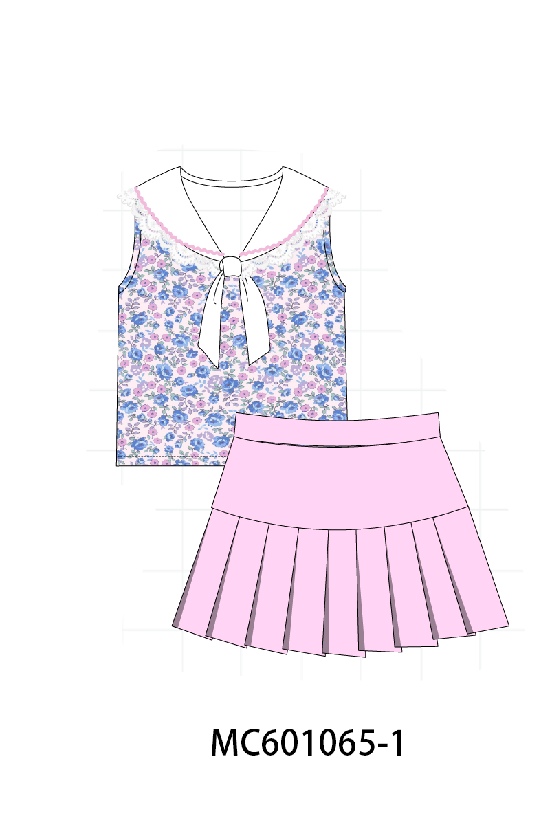 PO79 Floral print monogram embroidery lace collection