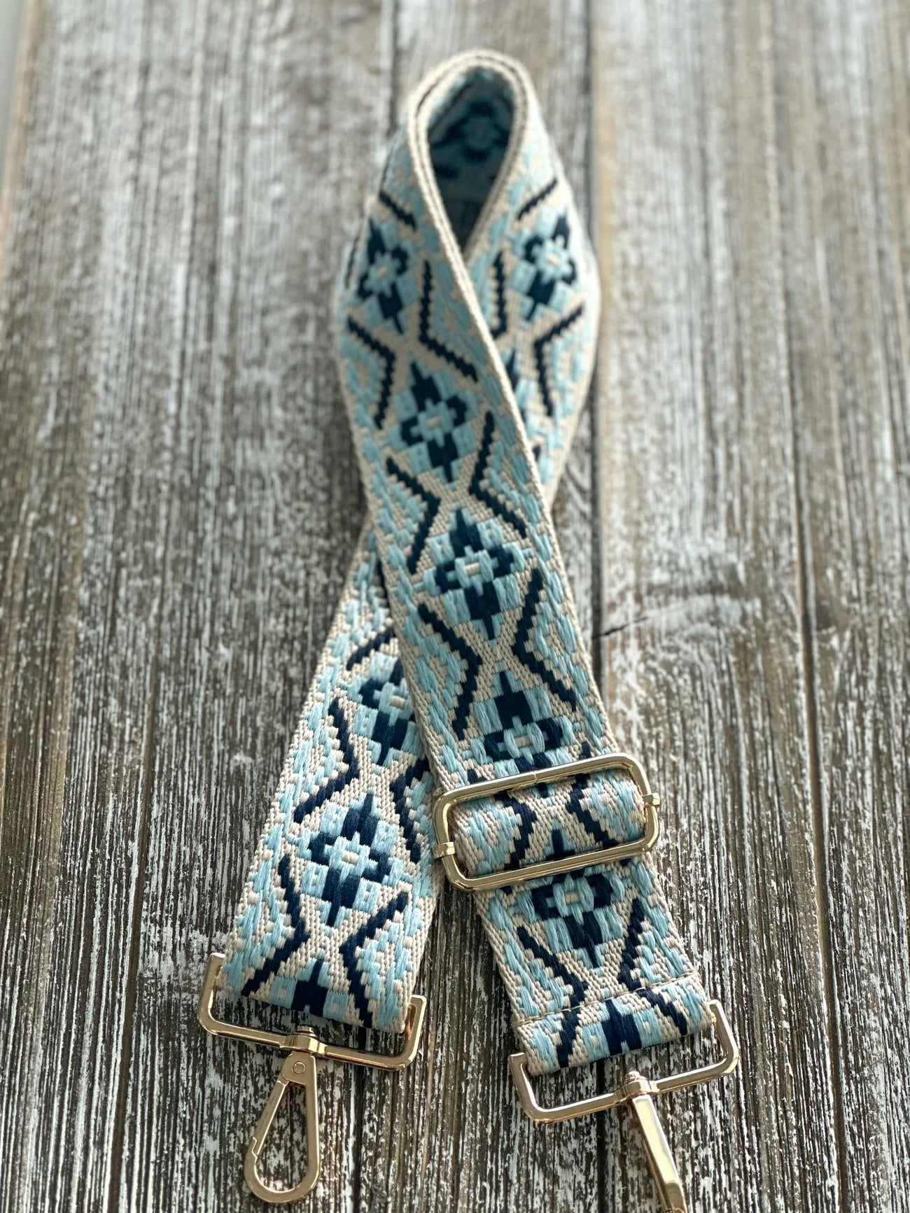 Blue Flair Bag Strap