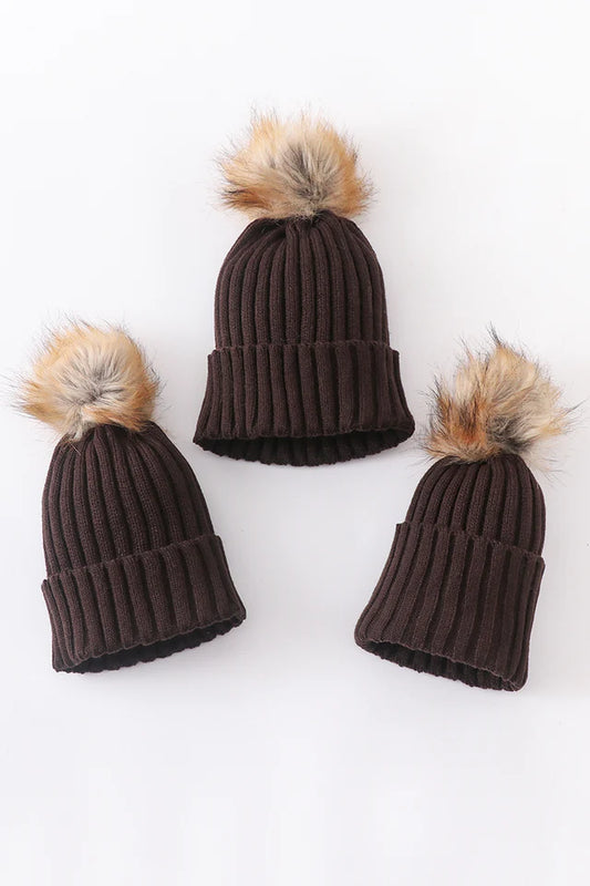 Brown Beanie Hat
