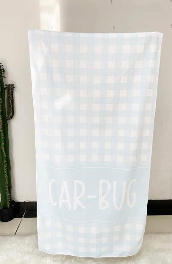 Gingham Beach Towel