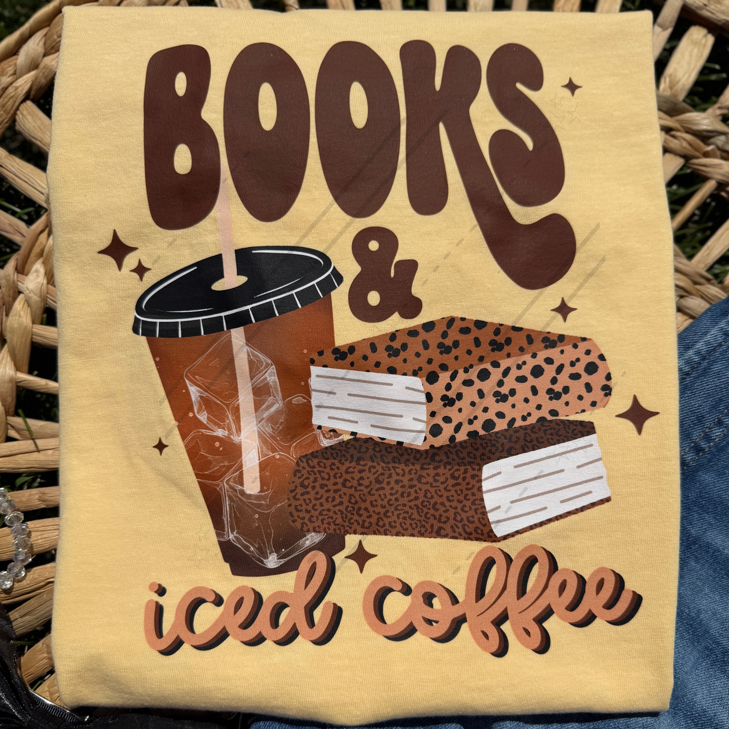 Books and Iced Coffee
