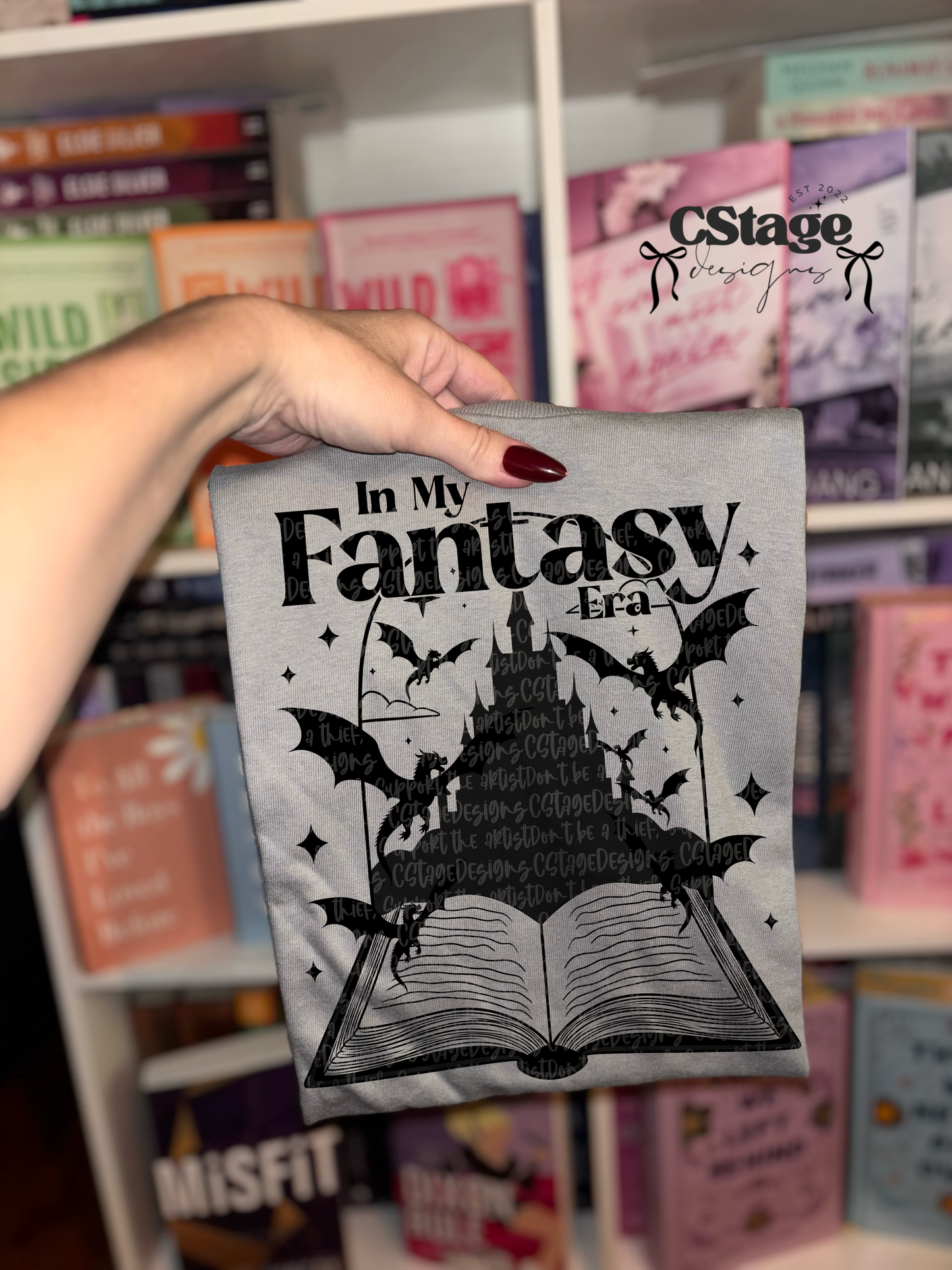 Fantasy Era - leave shirt color in comments at checkout