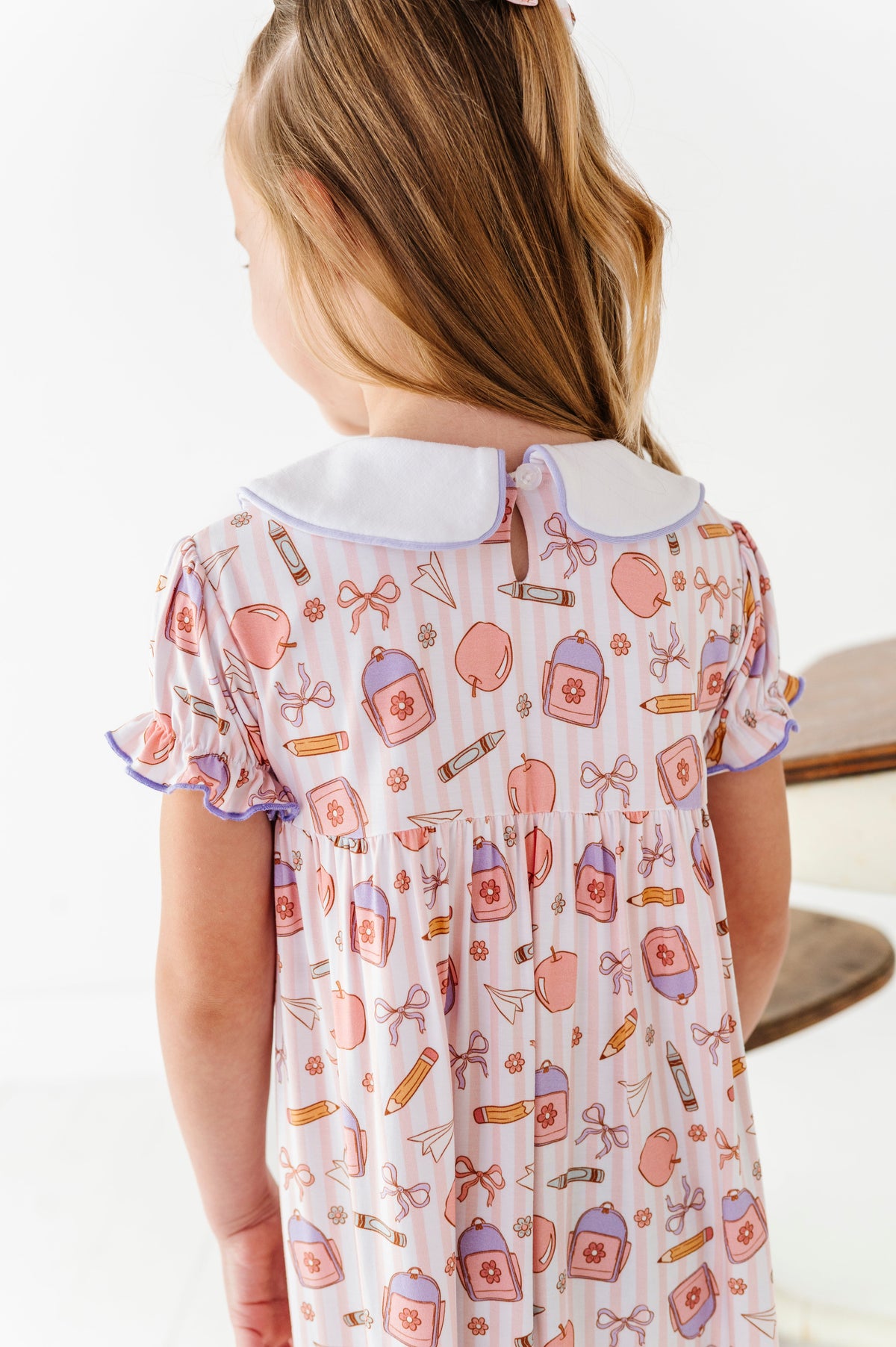 First Bell Blooms Collared Dress