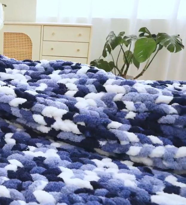 Chunky Knit Blanket
