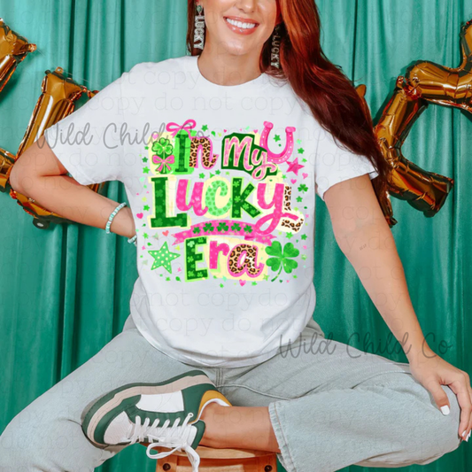 Lucky Era - leave shirt color in comments at checkout