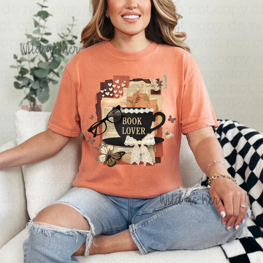 Book Lover - leave shirt color in comments at checkout