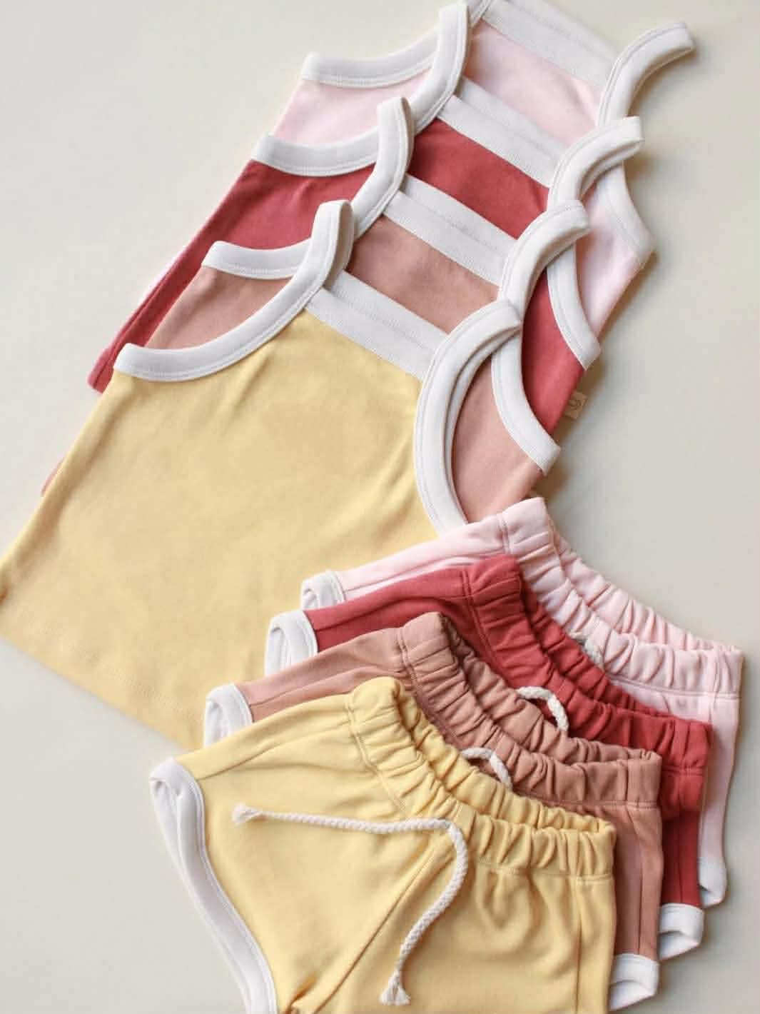 Kids Track Tank & Shorts Set