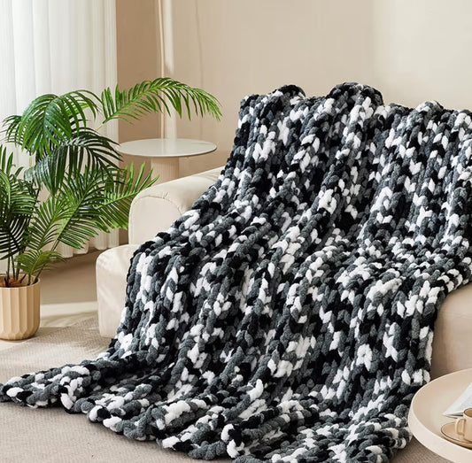 Chunky Knit Blanket