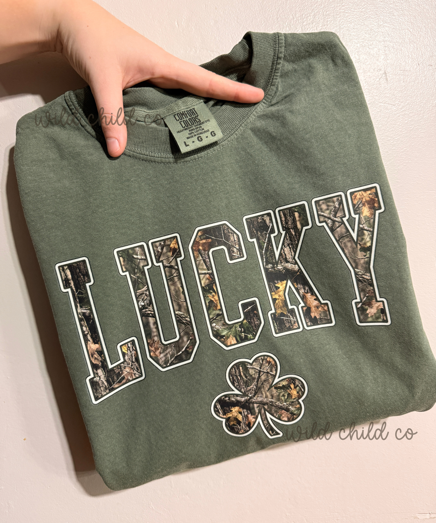 Lucky - leave shirt color in comments at checkout