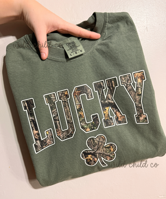Lucky - leave shirt color in comments at checkout