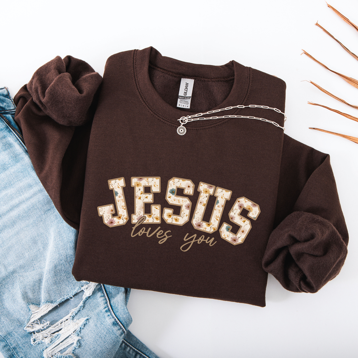 Jesus Loves You - Floral