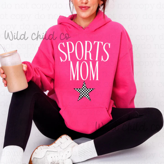 Sports Mom White - leave shirt color in comments at checkout