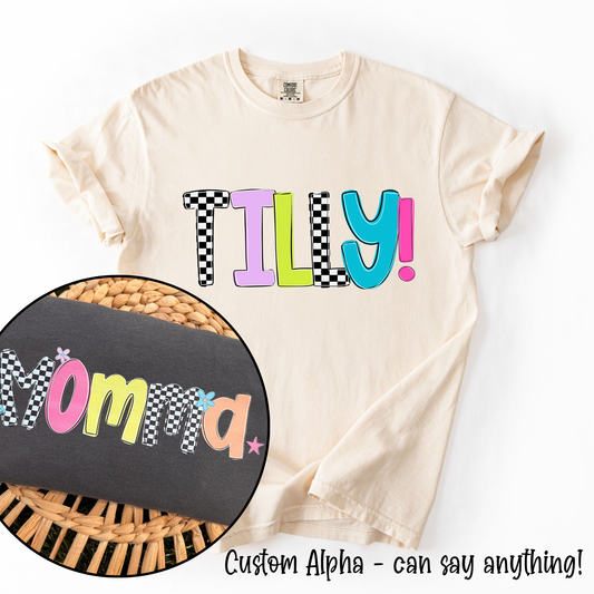 Tilly Custom Alpha Tee