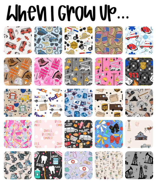 WHEN I GROW UP | TRIPLE LAYER BLANKET