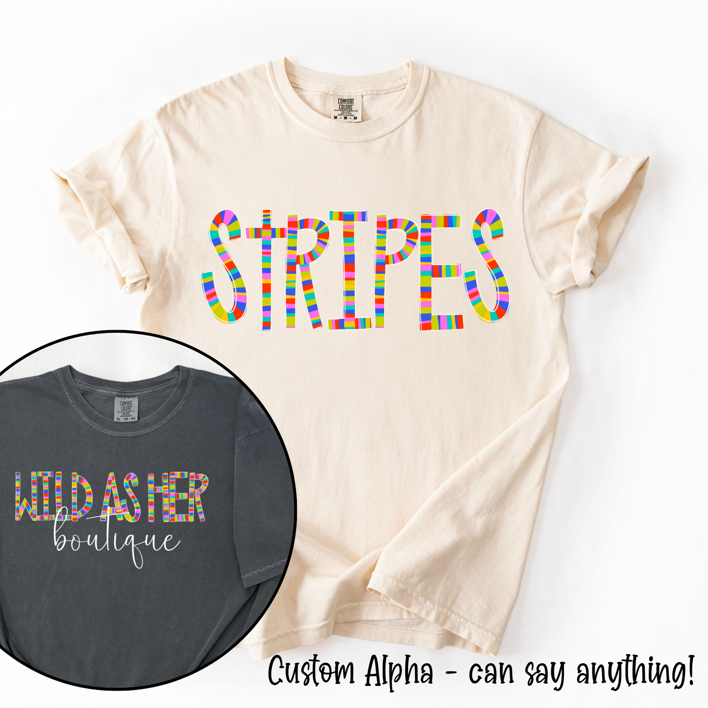 Stripes Custom Alpha Tee