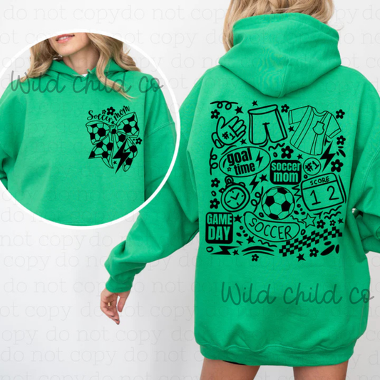 Soccer Mom - leave shirt color in comments at checkout