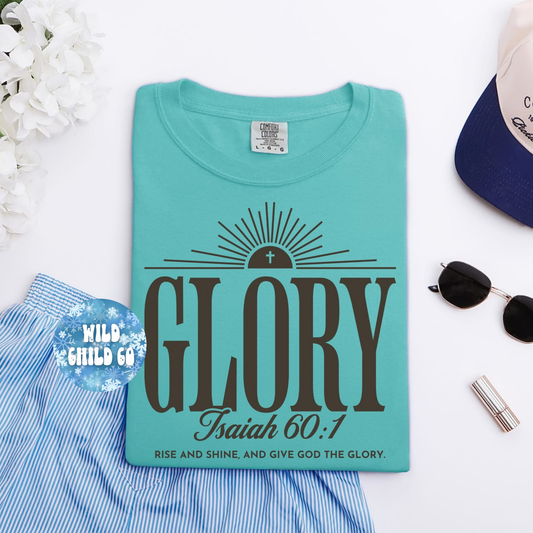 Isaiah 60:1 - leave shirt color in comments at checkout