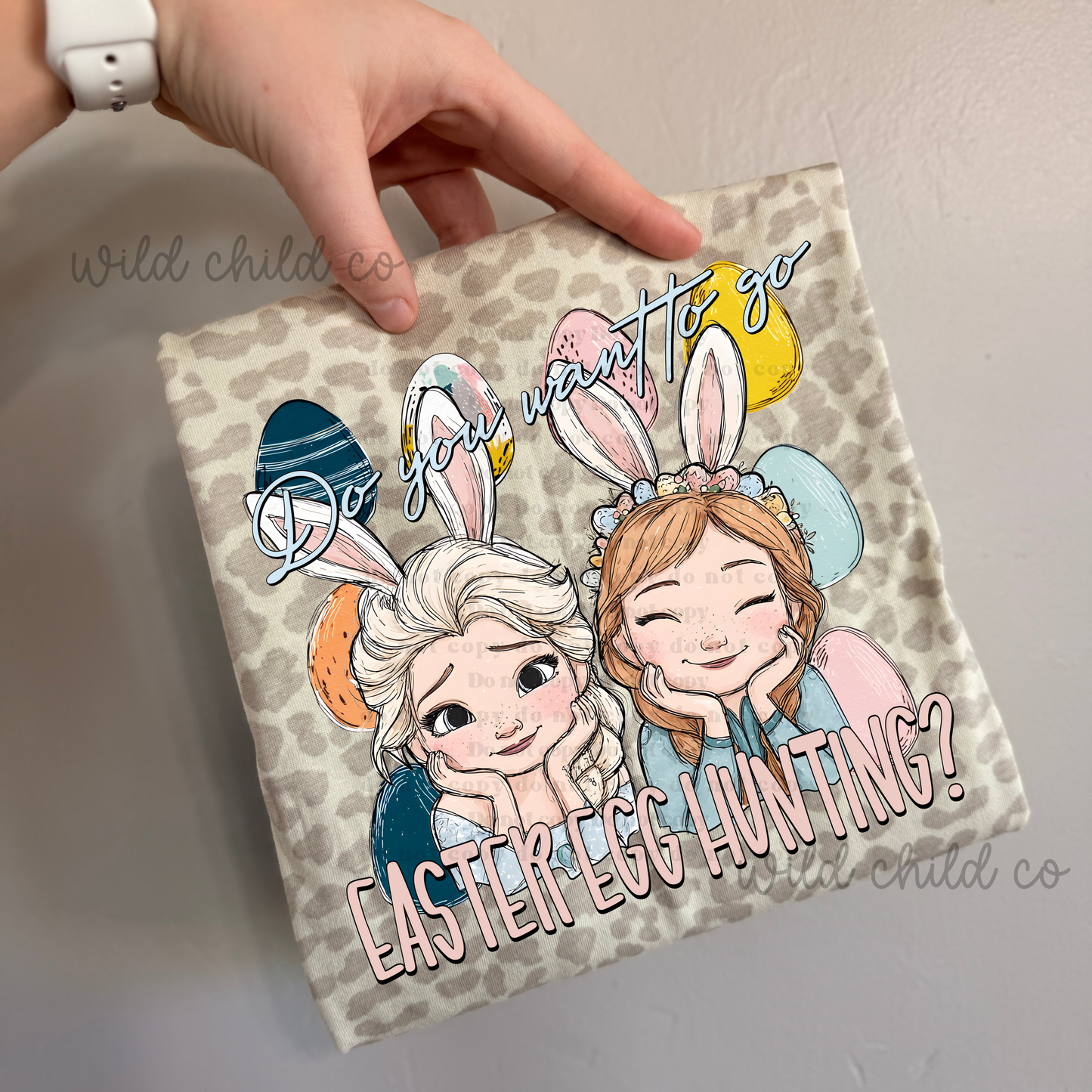 Frozen Eggs'- leave shirt color in comments at checkout