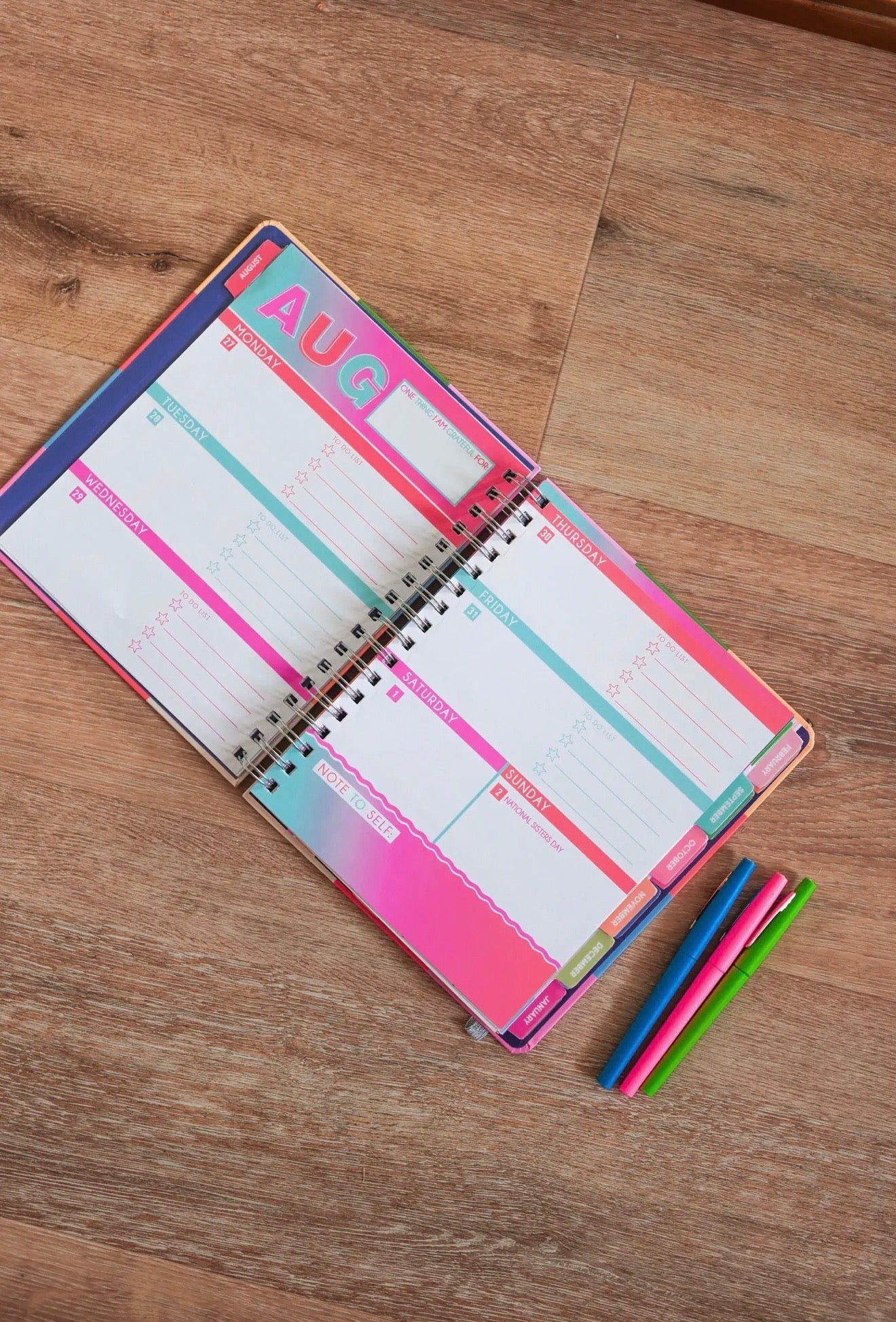 Agenda - 17-Month Academic Planner-Aug 2026 To Dec 2027