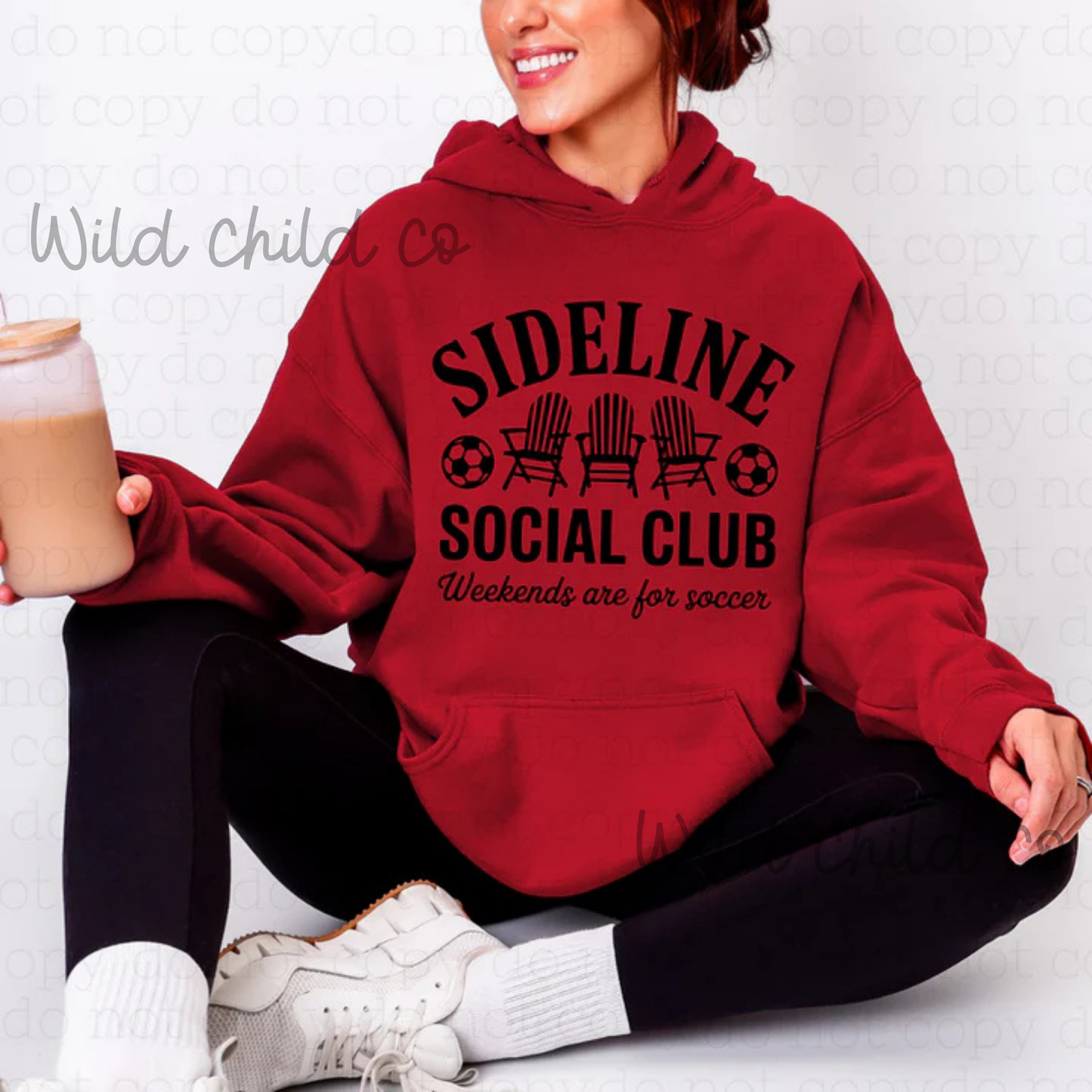 Sideline Social Club - leave shirt color in comments at checkout