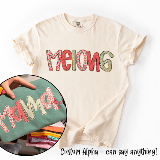 Melons Custom Alpha Tee