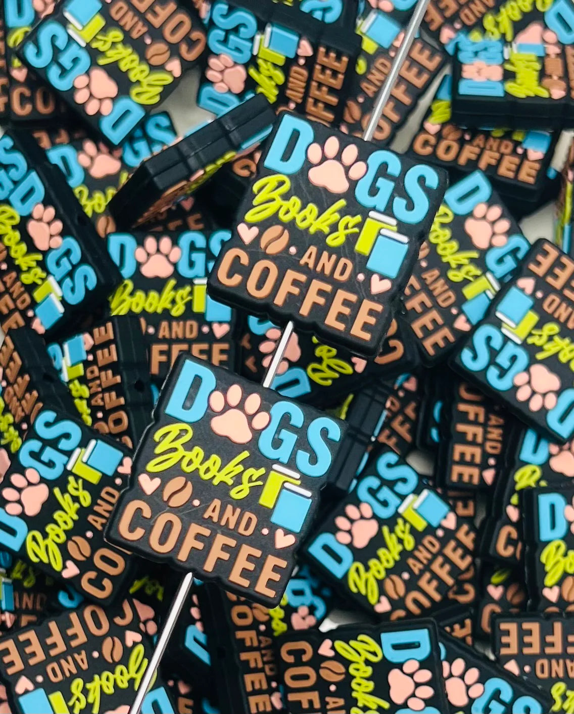 Custom - Dogs, Books, & Coffee