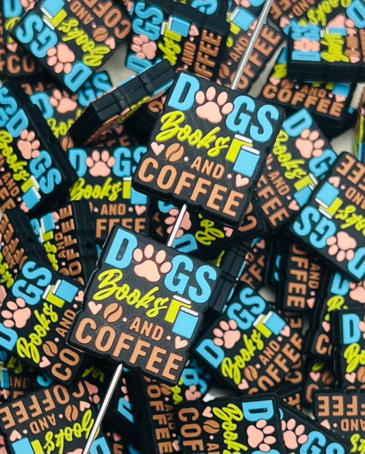 Custom - Dogs, Books, & Coffee