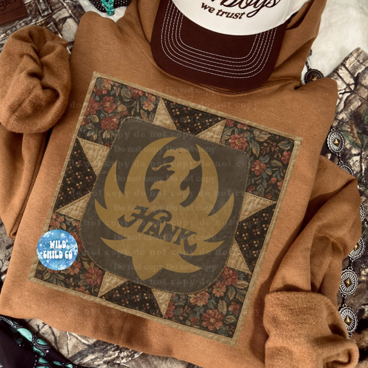 Hank - leave shirt color in comments at checkout