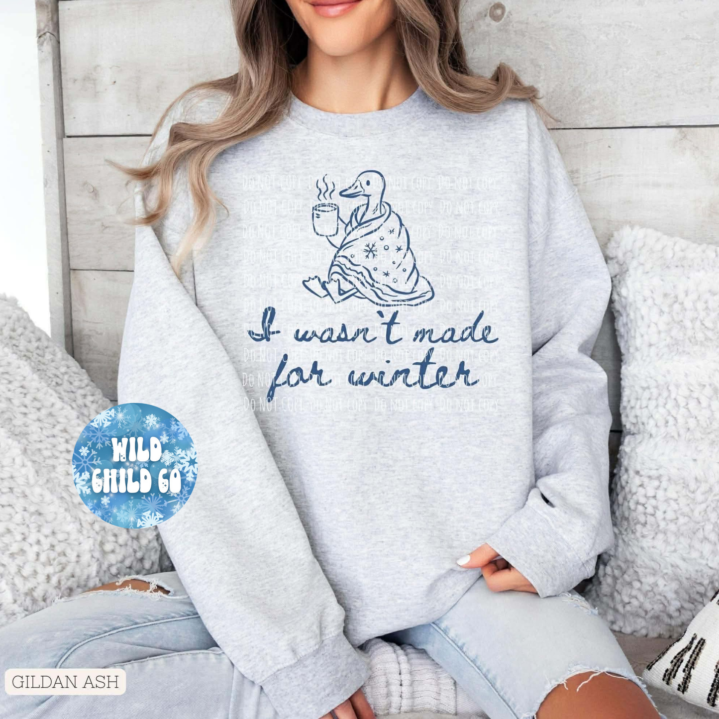 Wasn't made for Winter - leave shirt color in comments at checkout